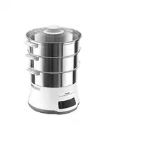 Tefal Convenient Series Deluxe VC502D vaporizador 3 cesta(s) Encimera 900 W Acero