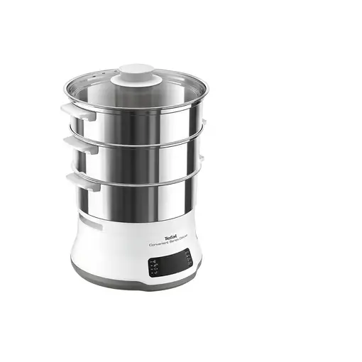Tefal Convenient Series Deluxe VC502D vaporizador 3 cesta(s) Encimera 900 W Acero