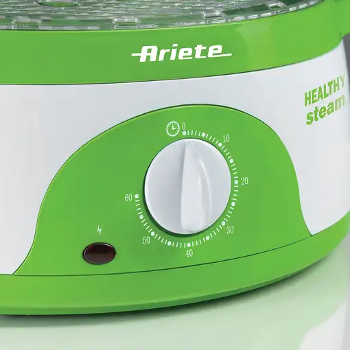 Ariete 0911/01 vaporizador 3 cesta(s) Encimera 800 W Verde
