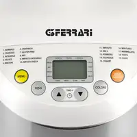 G3 Ferrari G10078 panificadora 550 W Acero inoxidable, Blanco