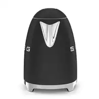 Smeg KLF03BLMEU tetera eléctrica 1,7 L 2400 W Negro, Cromo