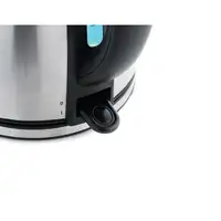 WMF Stelio 0413020012 tetera eléctrica 1,7 L 2400 W Negro, Acero inoxidable