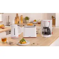 Bosch TWK3M121 tetera eléctrica 1,7 L 2400 W Blanco