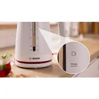 Bosch TWK3M121 tetera eléctrica 1,7 L 2400 W Blanco