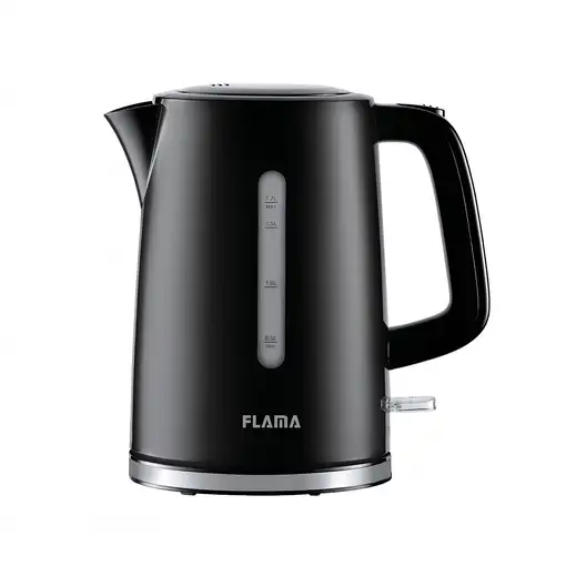 Flama 727FL tetera eléctrica 1,7 L 2200 W Negro