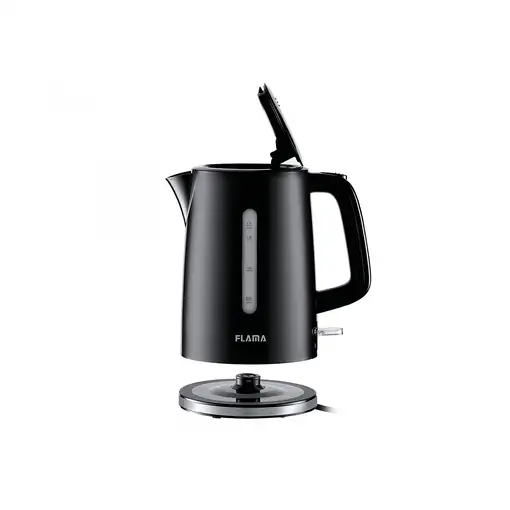 Flama 727FL tetera eléctrica 1,7 L 2200 W Negro