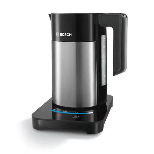 Bosch TWK7203 tetera eléctrica 1,7 L 1850 W Negro, Acero inoxidable