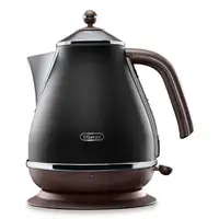 De’Longhi KBOV 2001.BK tetera eléctrica 1,7 L 2000 W Negro, Marrón
