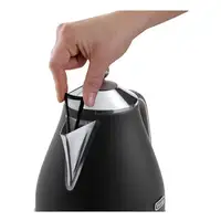 De’Longhi KBOV 2001.BK tetera eléctrica 1,7 L 2000 W Negro, Marrón