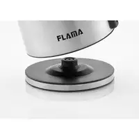 Flama 736FL tetera eléctrica 1,7 L 2200 W Negro, Acero inoxidable