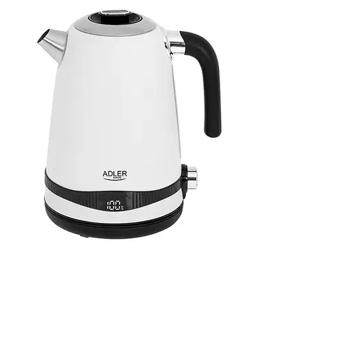 Adler AD 1295w tetera eléctrica 1,7 L 2200 W Negro, Blanco Adler AD 1295w tetera eléctrica 1,7 L 2200 W Negro, Blanco