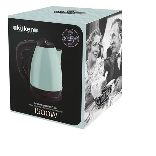 Küken 34022 tetera eléctrica 2 L 1500 W Verde