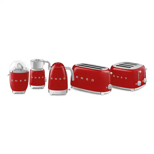 Smeg KLF04RDEU tetera eléctrica 1,7 L 2400 W Rojo