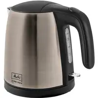 Melitta 1018-06 tetera eléctrica 1 L 2200 W Metálico, Gris