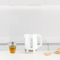 Taurus Aroa tetera eléctrica 1,7 L 2200 W Plata, Blanco