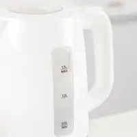 Taurus Aroa tetera eléctrica 1,7 L 2200 W Plata, Blanco