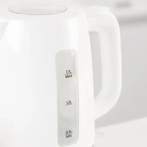 Taurus Aroa tetera eléctrica 1,7 L 2200 W Plata, Blanco