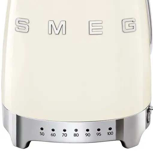 Smeg KLF04CREU tetera eléctrica 1,7 L 2400 W Crema de color