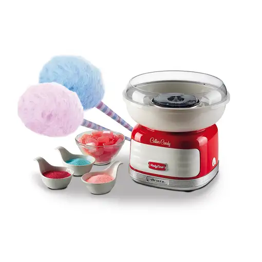 Ariete 2973/00 algodonera de azúcar Rojo, Blanco 450 W