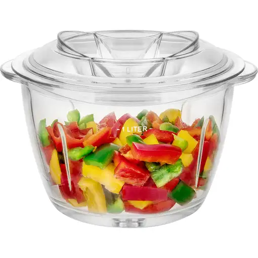 Sencor SCB 5100WH-EUE3 picadora eléctrica de alimentos 1 L 800 W Blanco