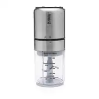 Princess 221080 picadora eléctrica de alimentos 0,5 L 350 W Negro, Acero inoxidabl
