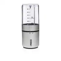 Princess 221080 picadora eléctrica de alimentos 0,5 L 350 W Negro, Acero inoxidabl