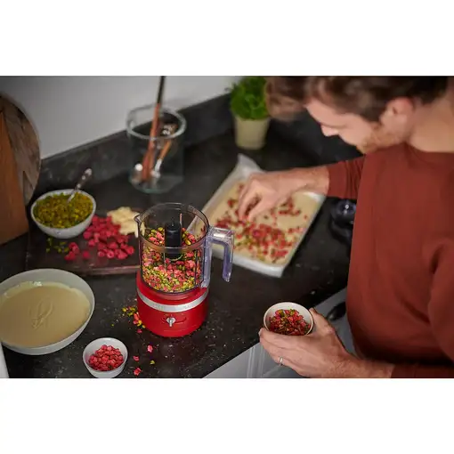 KitchenAid 5KFCB519EER picadora eléctrica de alimentos 1,18 L Rojo