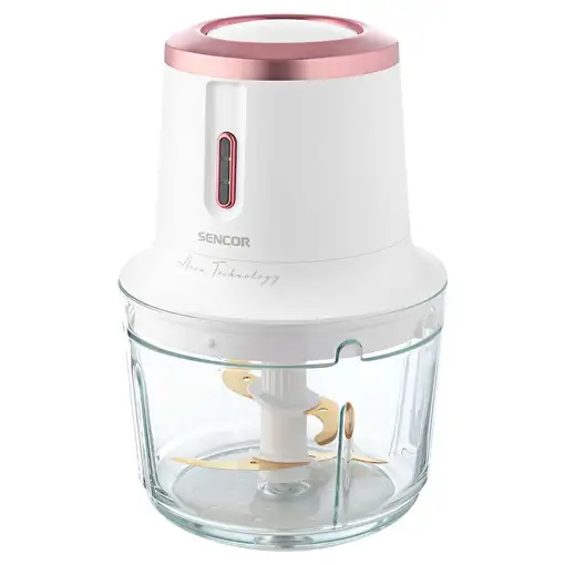 Sencor SCB 9000WH picadora eléctrica de alimentos 0,5 L Rosa, Blanco
