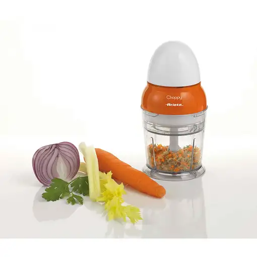 Ariete 1836/00 picadora eléctrica de alimentos 250 L 160 W Naranja, Blanco