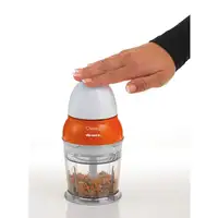 Ariete 1836/00 picadora eléctrica de alimentos 250 L 160 W Naranja, Blanco