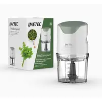 Imetec TritaCompact picadora eléctrica de alimentos 0,4 L 350 W Verde, Blanco
