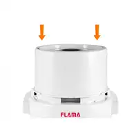 Flama 1706FL picadora eléctrica de alimentos 0,2 L 700 W Blanco