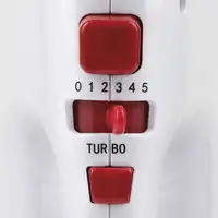 Girmi SB82 Batidora de varillas 400 W Rojo, Blanco