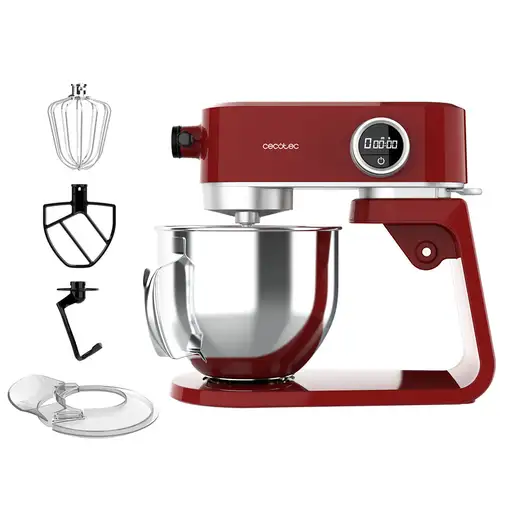 Cecotec 04170 batidora Batidora de varillas 800 W Rojo
