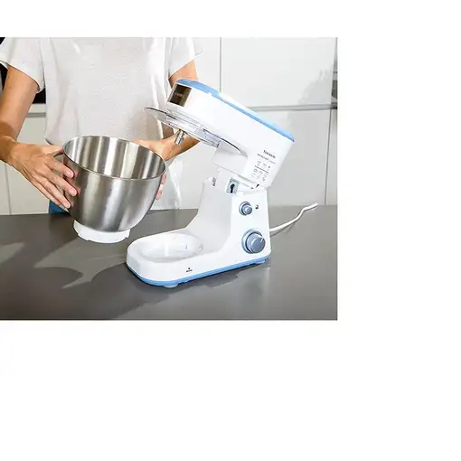 Taurus Mixing Chef Compact Batidora de varillas 500 W Azul, Plata, Blanco