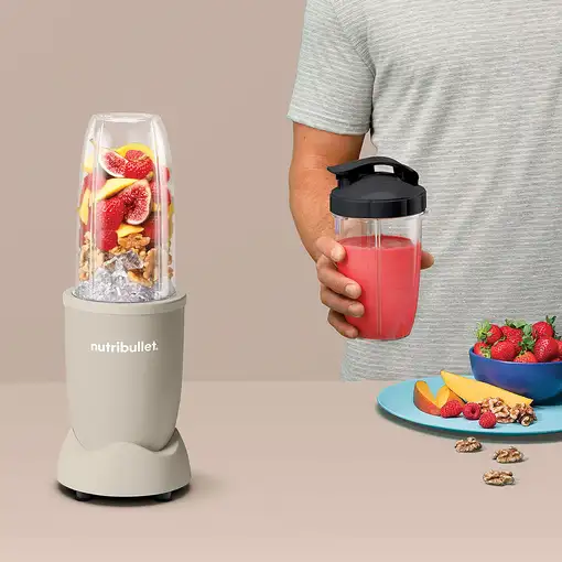 NutriBullet NB907MASN licuadora 0,9 L Licuadora de vaso 900 W Beige
