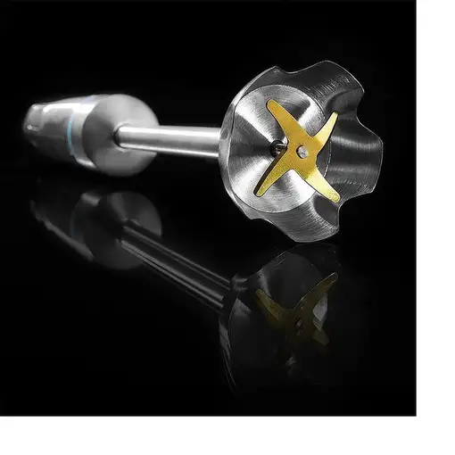 Cecotec PowerGear 1500 XL Cream Batidora de inmersión 1500 W Negro, Acero inoxidab