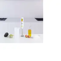 Taurus Robot 750 Easy inox 0,5 L Batidora de inmersión 750 W Blanco, Amarillo