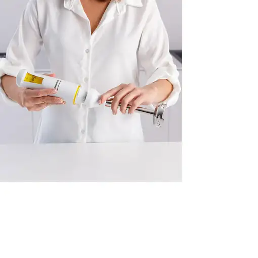 Taurus Robot 750 Easy inox 0,5 L Batidora de inmersión 750 W Blanco, Amarillo
