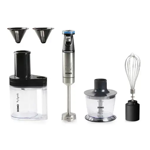 Domo DO9254M Batidora de inmersión 800 W Negro, Acero inoxidable