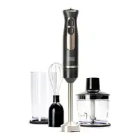 Black & Decker BXHBA800E Batidora de inmersión 800 W Negro, Transparente