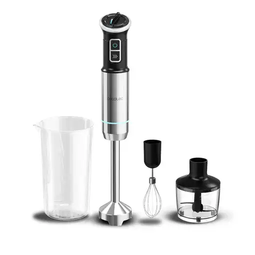 Cecotec Power Neutron 1100MAX Cream&Crush Batidora de inmersión 1100 W Negro, Acer