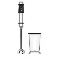 Cecotec Power TitanBlack 1500 XL 0,8 L Batidora de inmersión 1500 W Negro, Plata