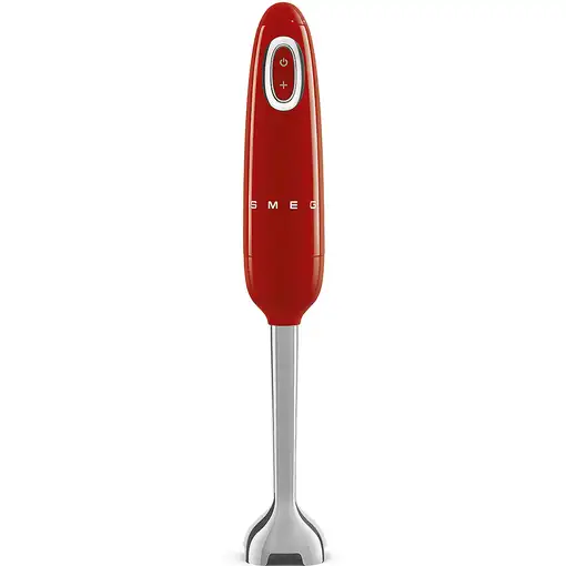 Smeg HBF03RDEU licuadora Batidora de inmersión 700 W Rojo, Acero inoxidable