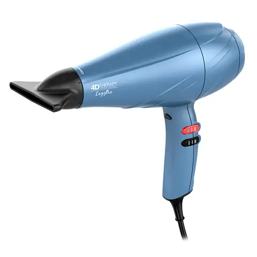 Secador de pelo Leggero Ion 4D Therapy  2400 W Negro, Azul GA.MA