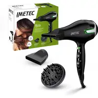 Secador de pelo Imetec ECO SE91000  1400 W Negro, Verde, Blanco IMETEC