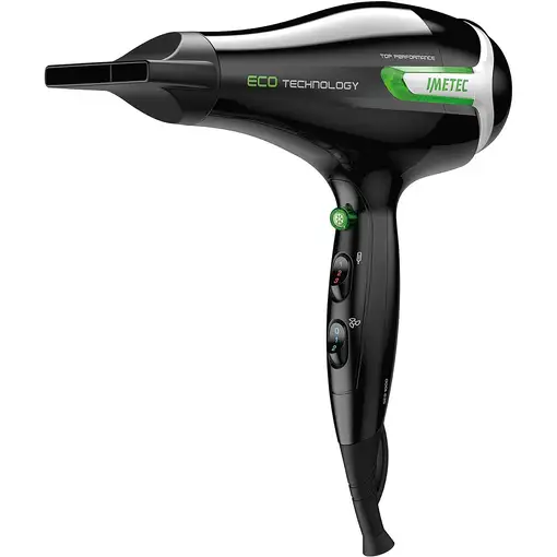 Secador de pelo Imetec ECO SE91000  1400 W Negro, Verde, Blanco IMETEC