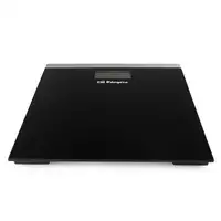 Orbegozo PB 2231 Rectángulo Negro, Plata Báscula personal electrónica