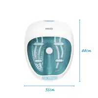 HoMedics FS-250-EU bañera de pies Azul, Blanco