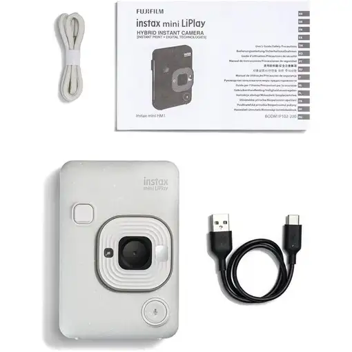 Fujifilm Instax mini LiPlay 1/5'' 2560 x 1920 Pixeles 86 x 54 mm CMOS Blanco
